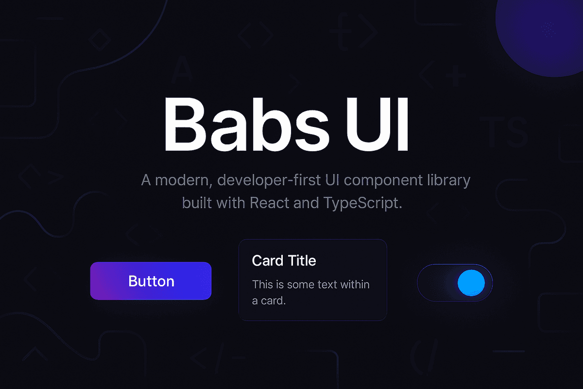 Babs UI Library